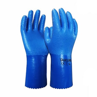 JP-Găng tay Nitrile chống hóa chất Takumi NB800L